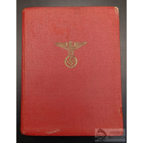 NSDAP piros párttagsági könyv - Josef Rötzer