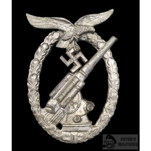 Luftwaffe Flakkampfabzeichen - "ÜÜ" Wiedmann 