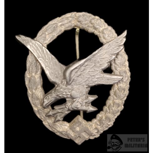 Luftwaffe Fedélzeti Rádiós és Lövészjelvény - F. Linden
