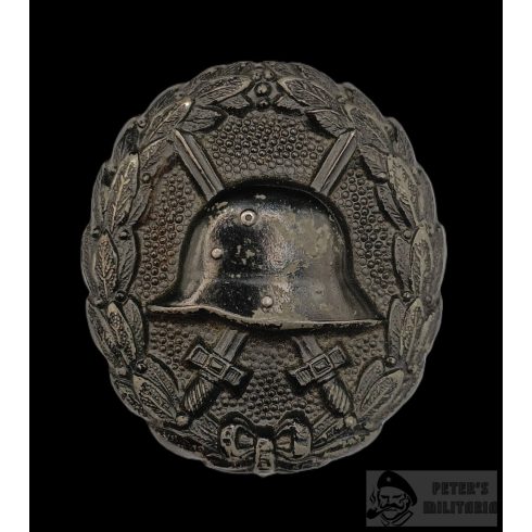 Sebesülési jelvény Fekete fokozat 1918 