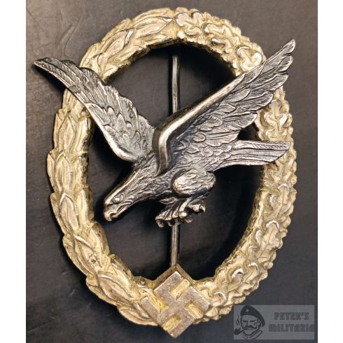 Luftwaffe Fedélzeti Lövész / Szerelő jelvény - W. Deumer