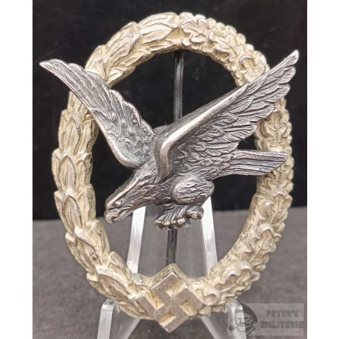 Luftwaffe Fedélzeti Lövész / Szerelő jelvény - W. Deumer