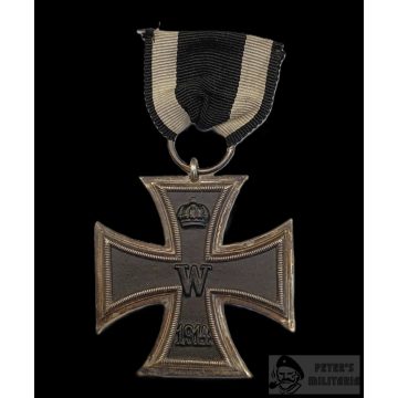 Vaskereszt II. osztály 1914 "Fr?"