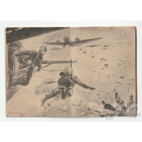 Winterhilfswerk (WHW) 1942/43 - Helmuth Arpke Fallschirmjäger