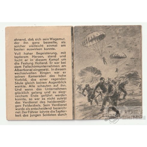 Winterhilfswerk (WHW) 1942/43 - Helmuth Arpke Fallschirmjäger