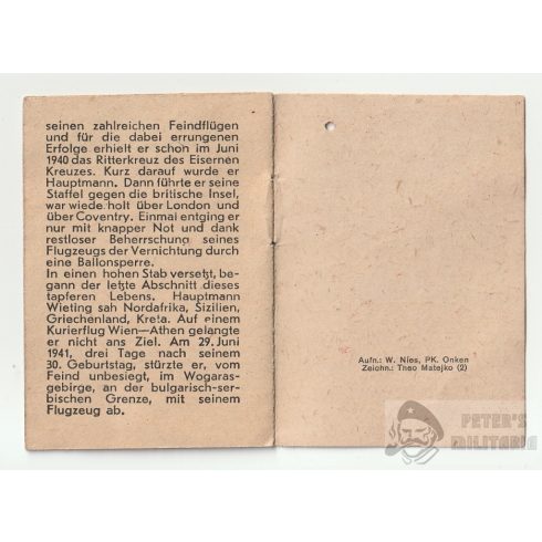 Winterhilfswerk (WHW) 1942/43 - Franz Wieting Luftwaffe