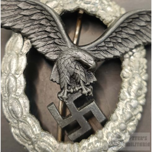 Luftwaffe Pilóta jelvény - Friedrich Linden 