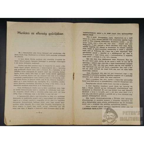 Munkács üzen 1939