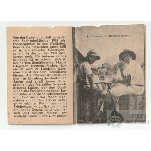 Winterhilfswerk (WHW) 1942/43 -Wilhelm Ritter 