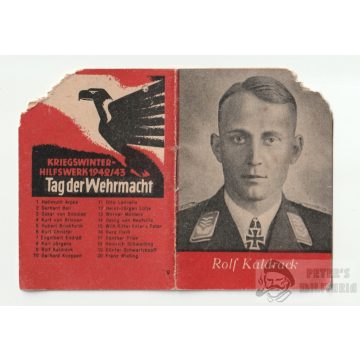 Winterhilfswerk (WHW) 1942/43 -Rolf Kaldrack