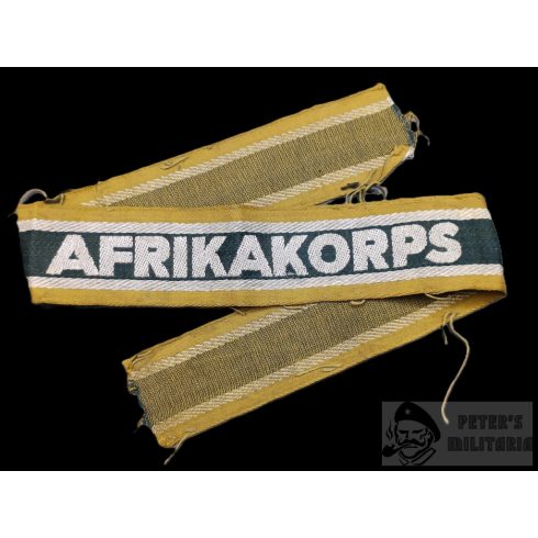 Afrikakorps mandzsetta felvarró