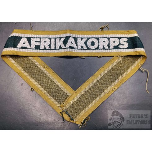 Afrikakorps mandzsetta felvarró