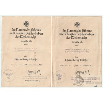   Vaskereszt I. és II. osztály adományozó - Szevasztopol ostroma