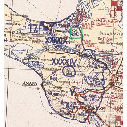 Vaskereszt I. és II. osztály adományozó - Szevasztopol ostroma