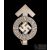 Hitlerjugend Leistungsabzeichen "92957"- "M1/34" K. Wurster 