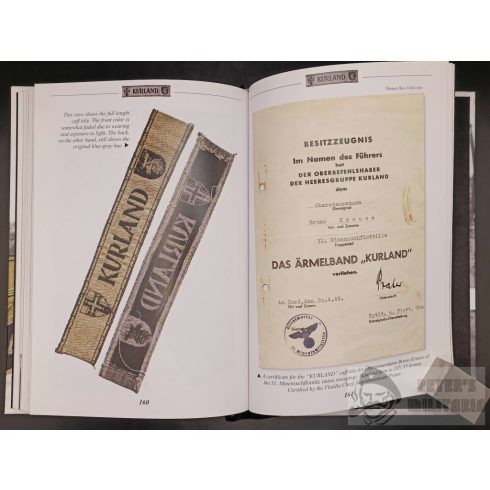 The Cuff titles of the Wehrmacht / Kreta - Afrka - Metz 1944 - Kurland