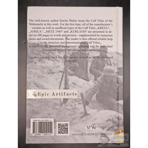 The Cuff titles of the Wehrmacht / Kreta - Afrka - Metz 1944 - Kurland
