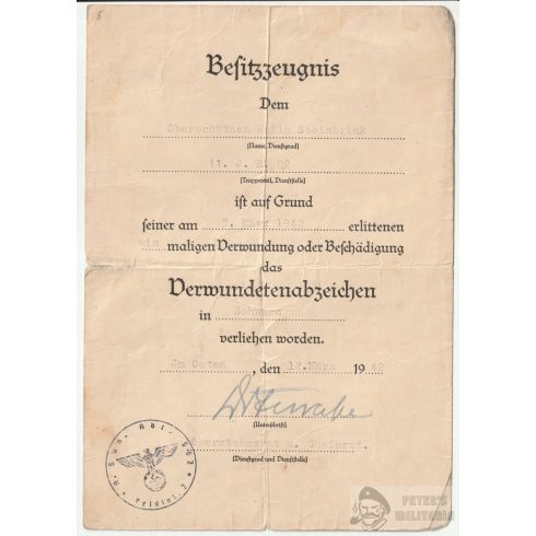 Sebesülési jelvény adományozó - 92. Infanterie-Regiment