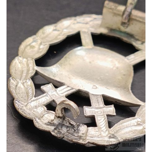 Ezüst Sebesülési jelvény 1918 - "cut out" 