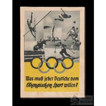 Olympia 1936 Heft - Mit kell tudni az Olimpiáról
