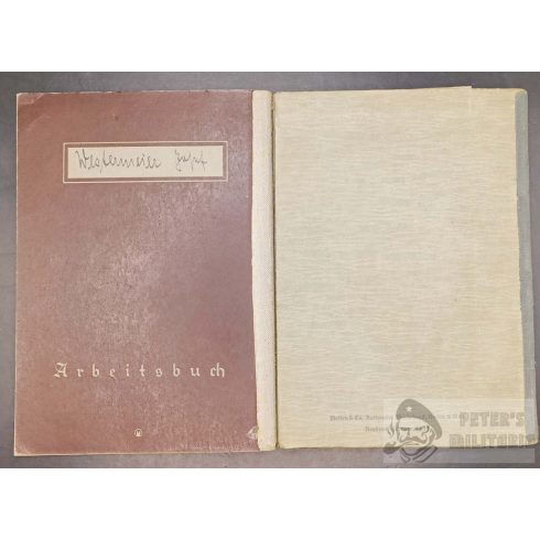 Wehrpass és Arbeitsbuch egy személyhez