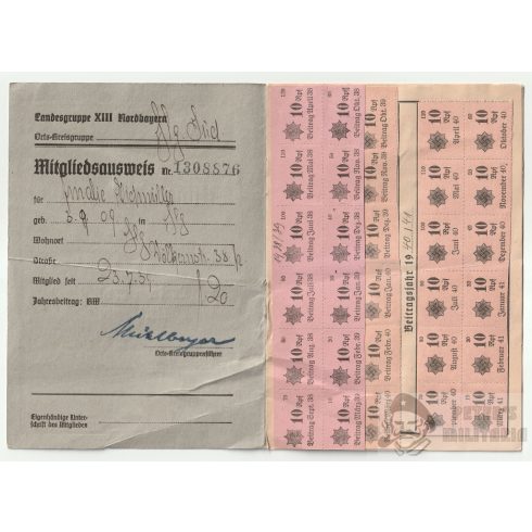 Reichsluftschutzbund tagsági - Nordbayern
