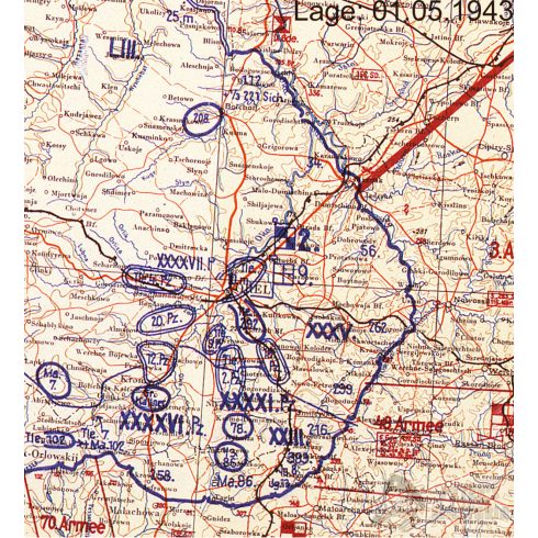 Vaskereszt II. osztály adományozó - 208. Infanterie Division