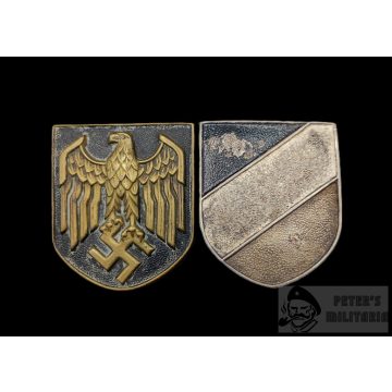 Afrika Korps sisak pajzs pár - TOMBAK! 