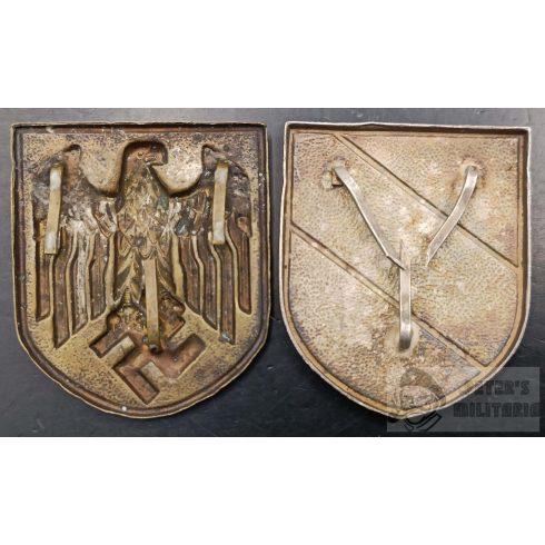 Afrika Korps sisak pajzs pár - TOMBAK! 