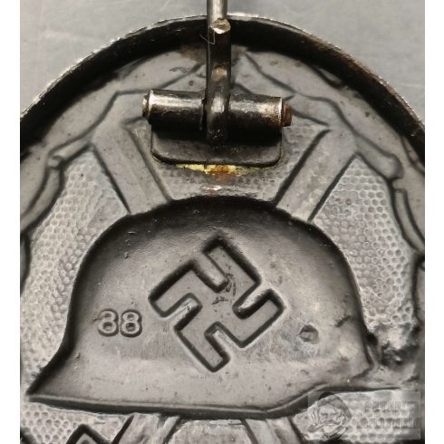 Sebesülési jelvény Fekete fokozat "88" W. Redo