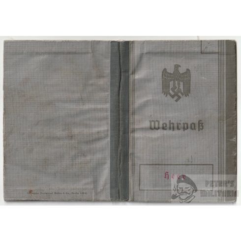 Wehrpass Type1 - 1397