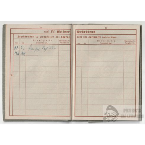 Wehrpass Type2 - 1941