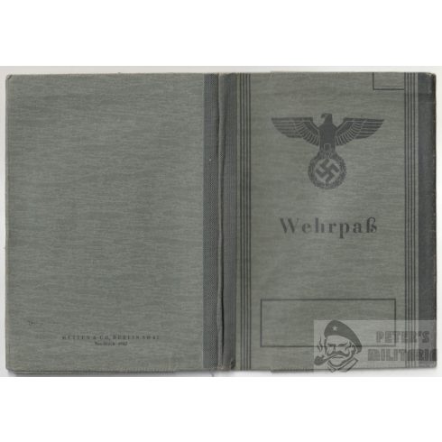 Wehrpass Type3 - 1943