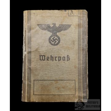 Wehrpass Type2 - 3x kitüntetés