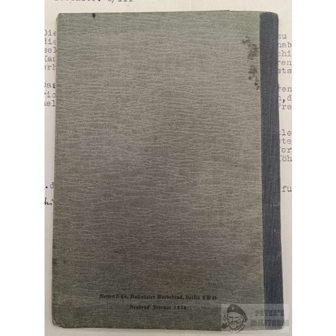 Wehrpass és Deutsches Rotes Kreuz levél