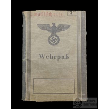 Wehrpass Type2 - 1944 Zweitschrift