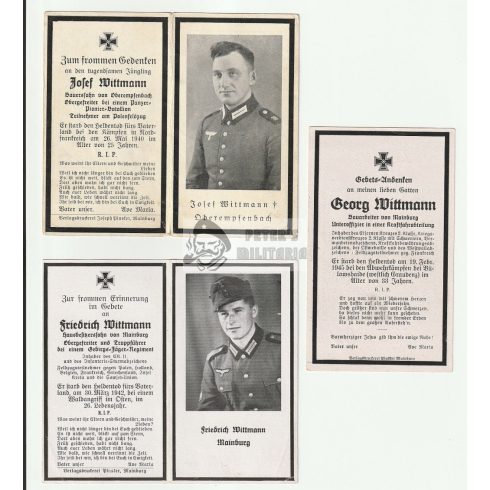 Death Cards Three brothers - Wittmann