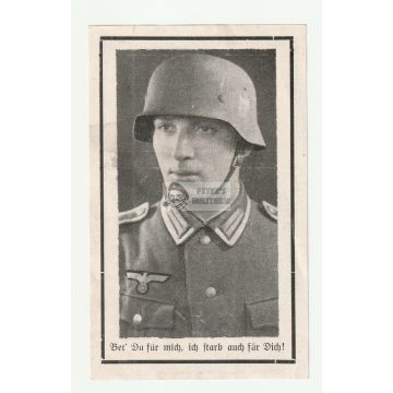 Rohamsisakos halálozási értesítő 1943