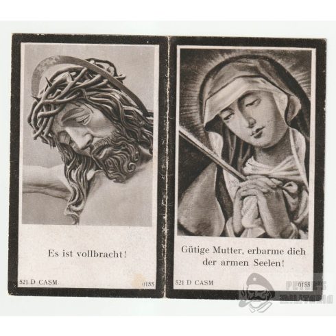 Fallschirmjäger / Ejtőernyős  halálozási értesítő 