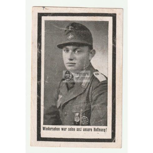 MONTE CASSINO - Afrika medál, Afrika Korps halálozási - RITKA