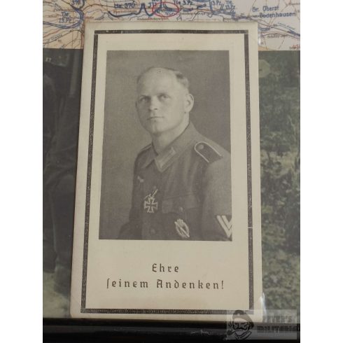 Sterbebild keretben Franz Ruhland - Kaukázus