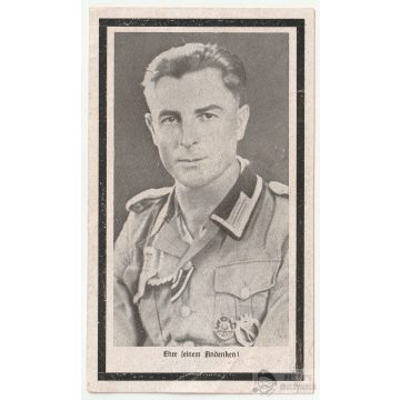 Halálozási értesítő - 1944 Cserkaszi katlan