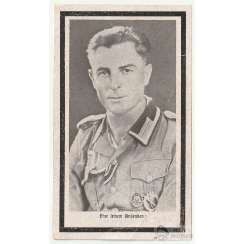 Halálozási értesítő - 1944 Cserkaszi katlan