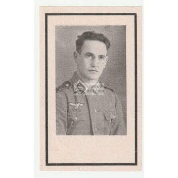   Halálozási értesítő (HUN) - Karl Manhartseder / Magyarországon