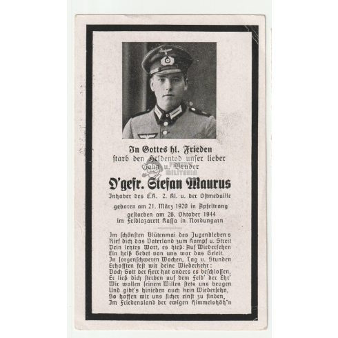 Death card (HUN) - Stefan Maurus / Kass