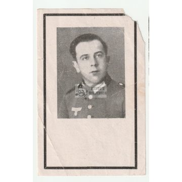 Halálozási értesítő (HUN) - Johann Weiss / Szombathely 