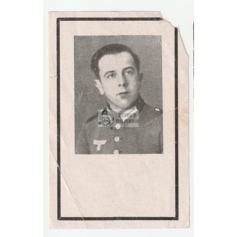 Halálozási értesítő (HUN) - Johann Weiss / Szombathely 