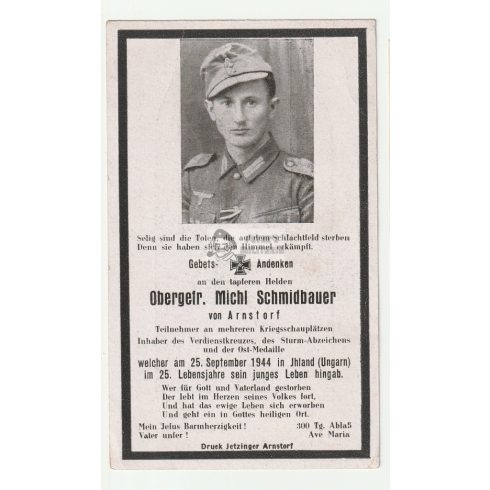 Death card (HUN) - Michael Schmidbauer / Vadad