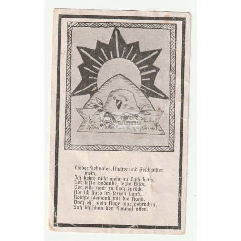 Halálozási értesítő (HUN) - Johann Wimmer - Esztergom