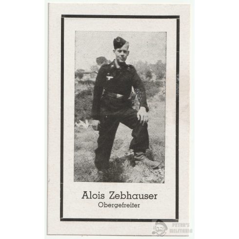 Halálozási értesítő (HUN) - Várpalota /1. Panzer Division 